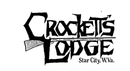 CROCKETT'S LODGE STAR CITY, W.VA. logo