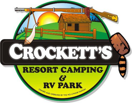 CROCKETT'S RESORT CAMPING & RV PARK OWNED AND OPERATED BY THE HO-CHUNK NATION logo
