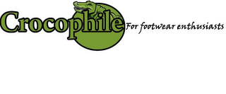 CROCOPHILE FOR FOOTWEAR ENTHUSIASTS logo