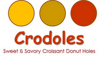 CRODOLES SWEET & SAVORY CROISSANT DONUTHOLES logo