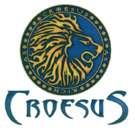 CROESUS AS RICH AS CROESUS logo