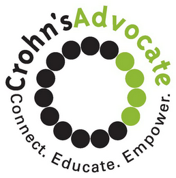 CROHN'S ADVOCATE CONNECT. EDUCATE. EMPOWER. logo