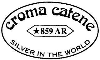 CROMA CATENE 859 AR SILVER IN THE WORLD logo