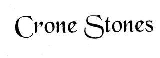 CRONE STONES logo