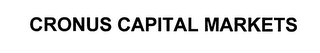 CRONUS CAPITAL MARKETS logo