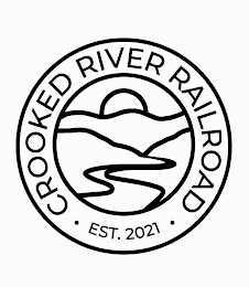 CROOKED RIVER RAILROAD · EST. 2021 · logo