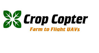 CROP COPTER FARM TO FLIGHT UAVS logo