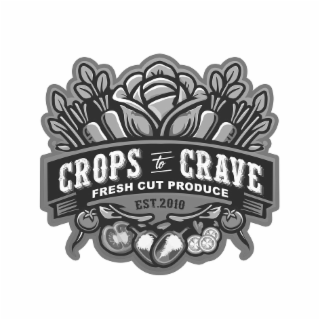 CROPS TO CRAVE FRESH CUT PRODUCE EST.2010 logo