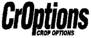 CROPTIONS CROP OPTIONS logo