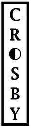 CROSBY logo