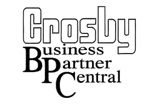 CROSBY BUSINESS PARTNER CENTRAL logo