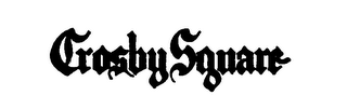CROSBY SQUARE logo