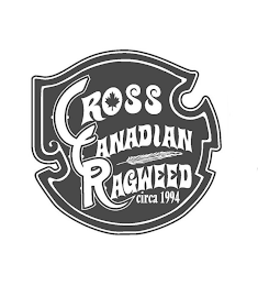 CROSS CANADIAN RAGWEED CIRCA 1994 logo