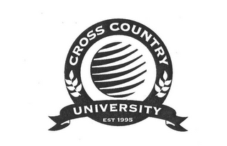CROSS COUNTRY UNIVERSITY EST 1995 logo