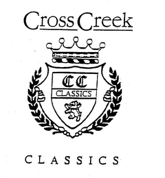 CROSS CREEK CLASSICS logo