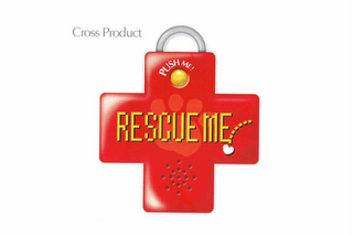 CROSS PRODUCT  PUSH ME! RESCUE ME logo