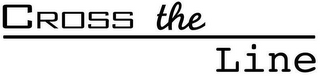CROSS THE LINE logo