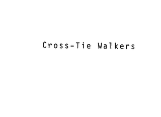 CROSS-TIE WALKERS logo