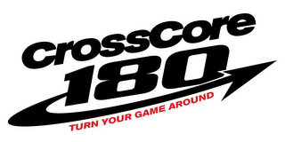 CROSSCORE 180 TURN YOUR GAME AROUND logo