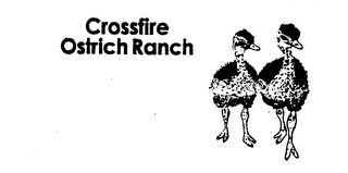 CROSSFIRE OSTRICH RANCH logo