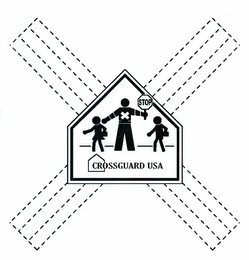 CROSSGUARD USA STOP logo