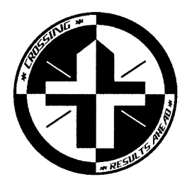 CROSSING RESULTS AHEAD CROSSING CULTURE & RACE... CROSSOVER CROSSING FROM ADOLESCENTS TO ADULTS... TRANSITION CROSSING OUT WORLDLY INFLUENCES... SEPARATION CROSSING INTO GOD'S PURPOSES & PLAN... IDENTIFICATION logo