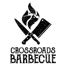CROSSROADS BARBECUE logo