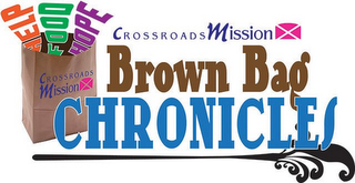 CROSSROADS MISSION BROWN BAG CHRONICLES! logo