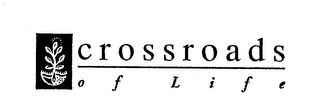 CROSSROADS OF LIFE logo