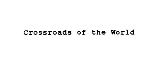 CROSSROADS OF THE WORLD logo