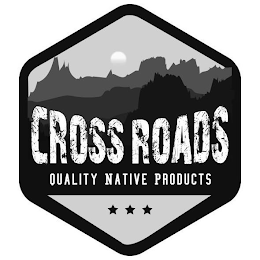 CROSSROADS QUALITY NATIVE PRODUCTS logo