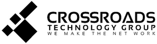 CROSSROADS TECHNOLOGY GROUP WE MAKE THE NET WORK logo