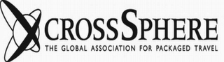 CROSSSPHERE THE GLOBAL ASSOCIATION FOR PACKAGED TRAVEL logo