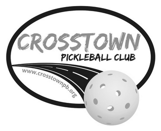 CROSSTOWN PICKLEBALL CLUB WWW.CROSSTOWNPB.ORG logo