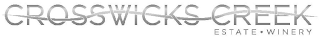 CROSSWICKS CREEK ESTATE · WINERY logo
