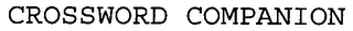 CROSSWORD COMPANION logo