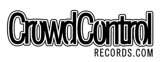 CROWD CONTROL RECORDS logo