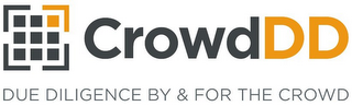 CROWDDD DUE DILIGENCE BY & FOR THE CROWD logo