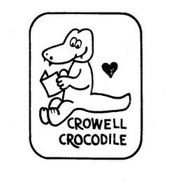 CROWELL CROCODILE logo