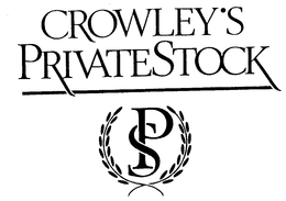 CROWLEY'S PRIVATE STOCK PS logo
