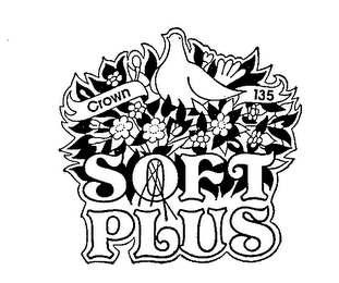 CROWN 135 SOFT PLUS logo