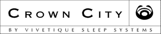 CROWN CITY BY VIVETIQUE SLEEP SYSTEMS logo