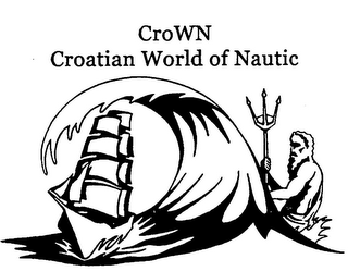 CROWN CROATIAN WORLD OF NAUTIC logo