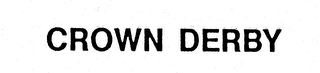 CROWN DERBY logo
