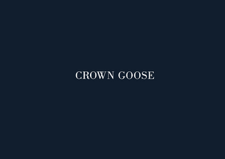 CROWN GOOSE logo