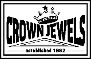 CROWN JEWELS ESTABLISHED 1982 logo