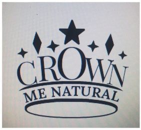 CROWN ME NATURAL logo