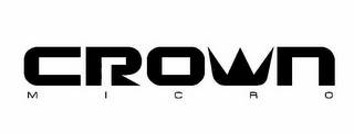 CROWN MICRO logo