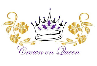 CROWN ON QUEEN logo