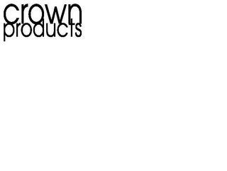 CROWN PRODUCTS logo